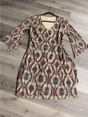 Cato Multicolor Geometric Dress